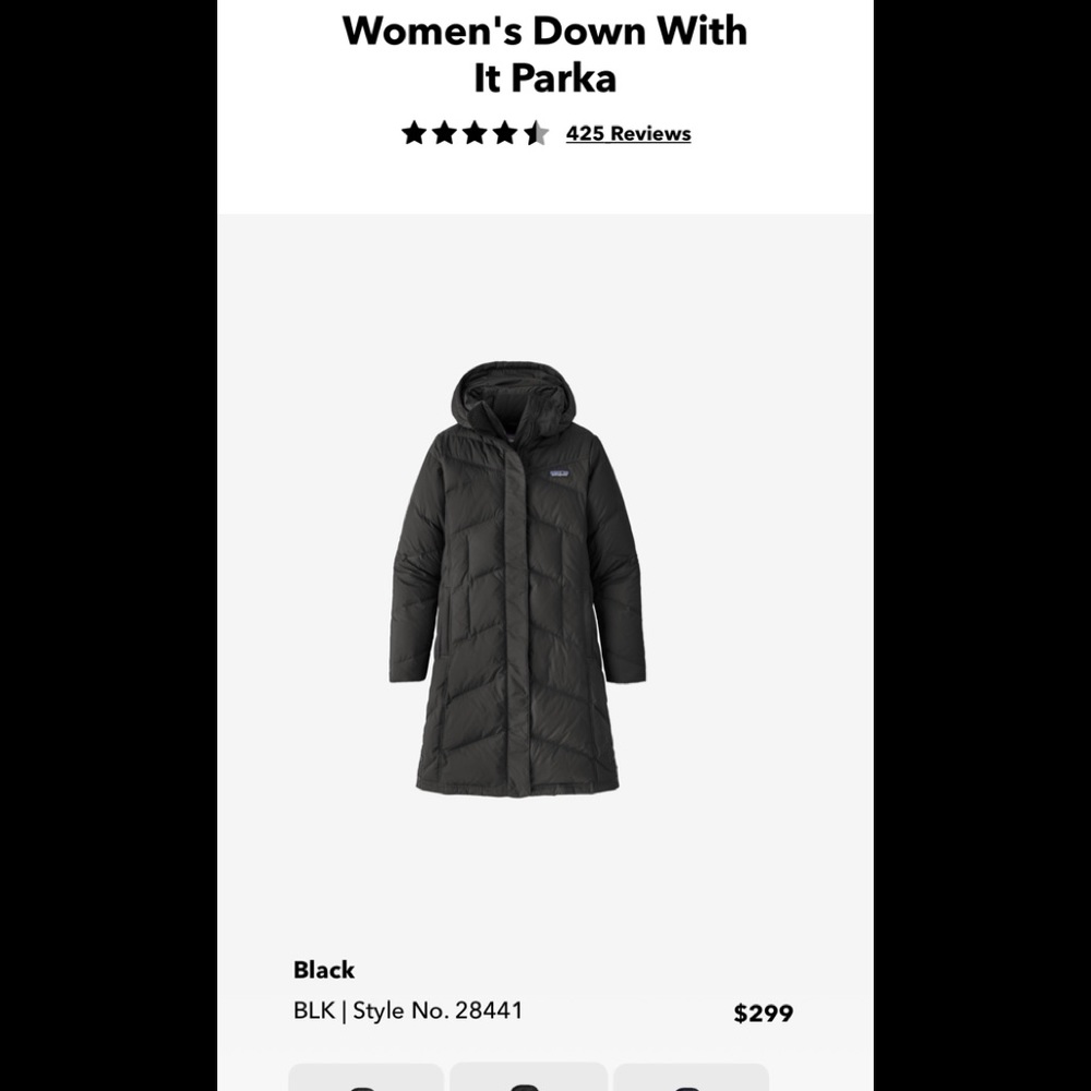 Patagonia Women’s Parka